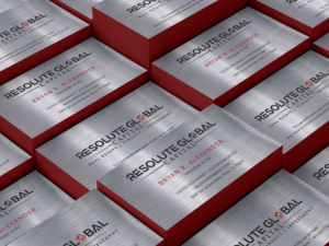 Design de Carte de Visite par HYPdesign pour resolute global capital | Design : #14015488