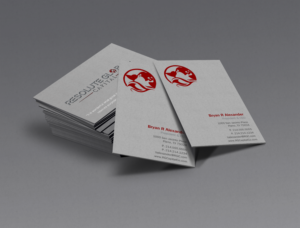 Visitenkarten-Design von Brand aid für resolute global capital | Design: #14024526