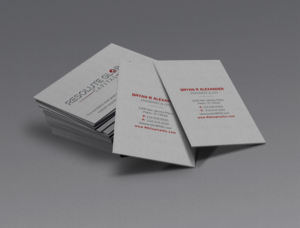 Visitenkarten-Design von Brand aid für resolute global capital | Design: #14025287