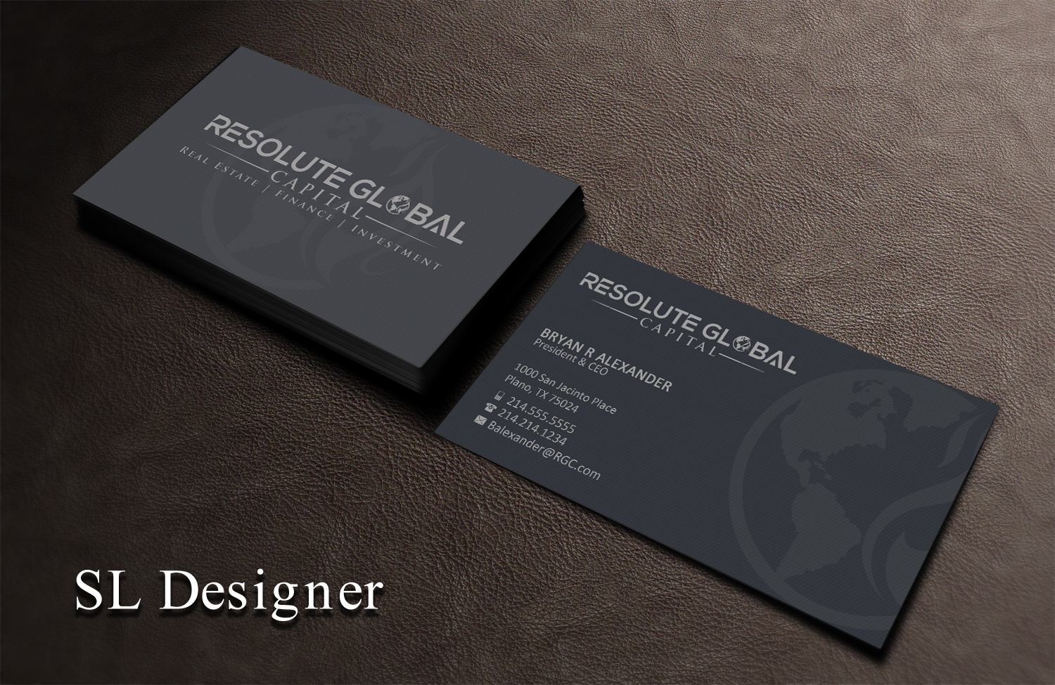 Design de Carte de Visite par SL Designer pour resolute global capital | Design #13991730