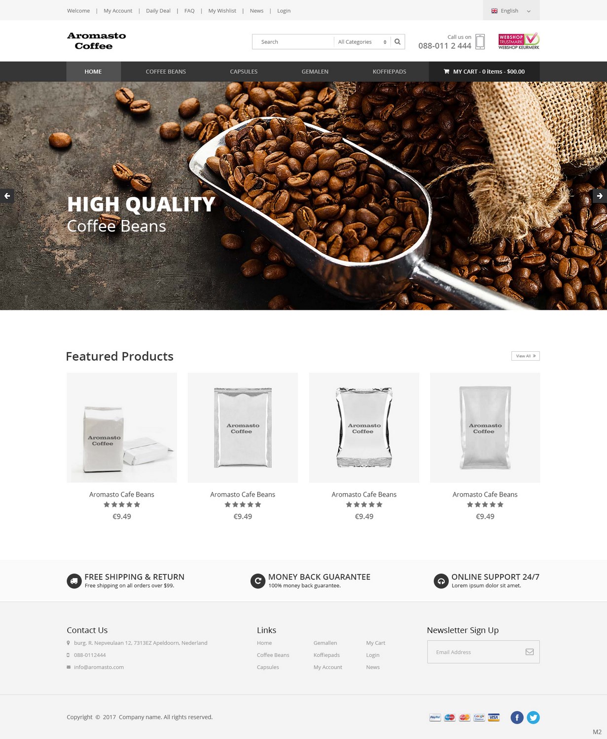 Diseño Web por pb para The Dutch Webshop Group | Diseño #14032272