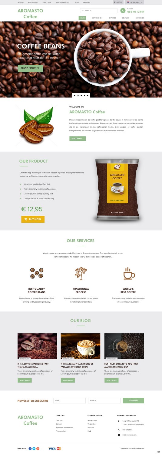 Diseño Web por pb para The Dutch Webshop Group | Diseño #14032275