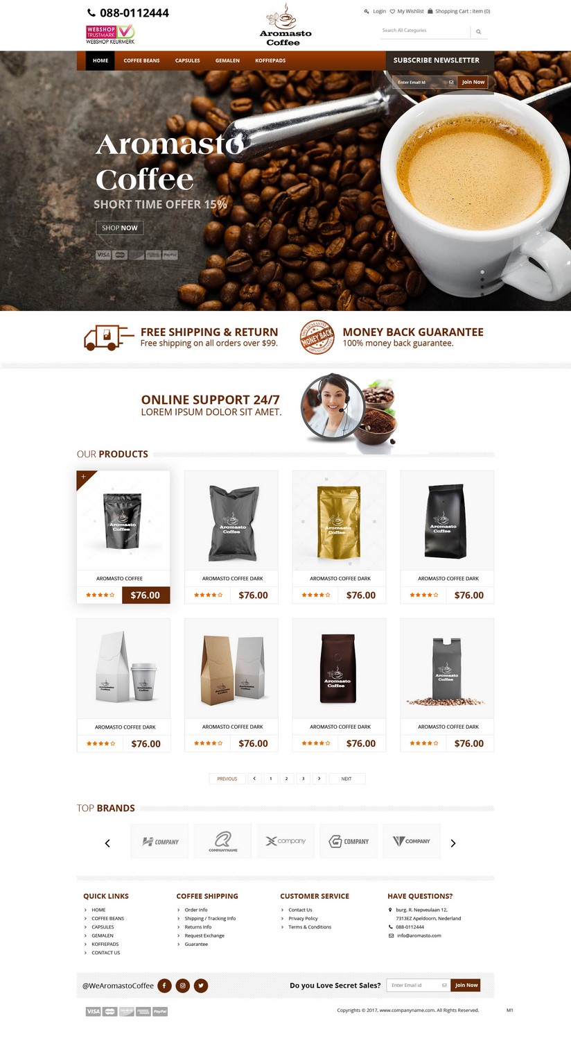 Diseño Web por pb para The Dutch Webshop Group | Diseño #14071983