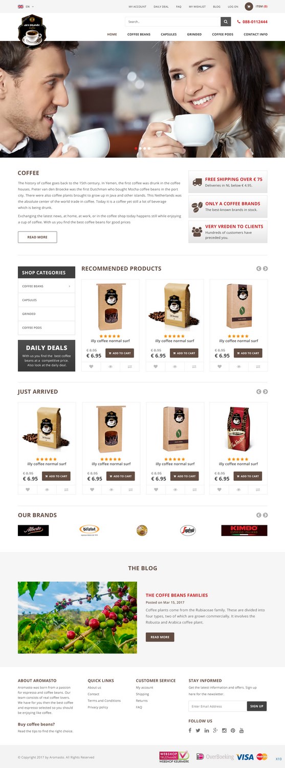 Diseño Web por pb para The Dutch Webshop Group | Diseño #14087397