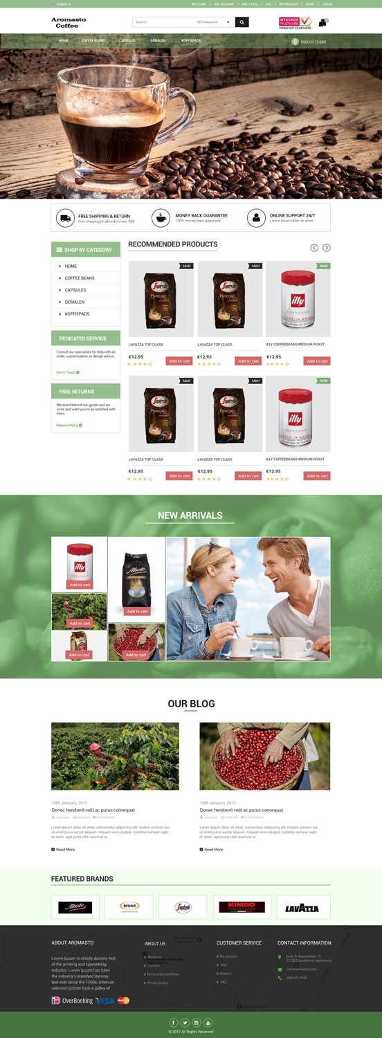 Web Design par Dream Logo Design pour The Dutch Webshop Group | Design #14009362
