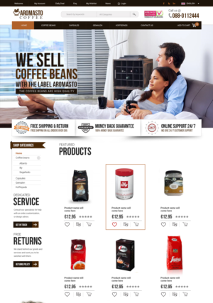 Diseño Web por Rajib Bhattacharya para The Dutch Webshop Group | Diseño: #14056789