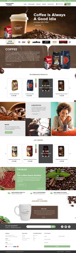 Web Design par e2developers pour The Dutch Webshop Group | Design #14099954