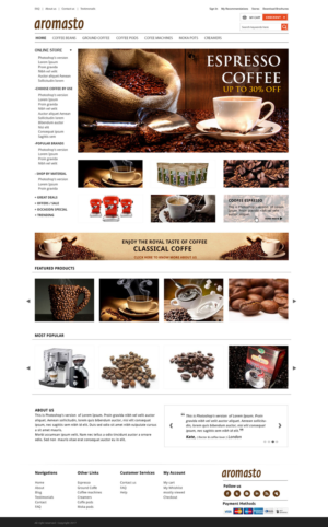 Diseño Web por WirePaper para The Dutch Webshop Group | Diseño: #14161923
