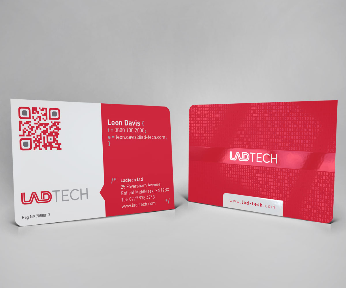 Visitenkarten-Design von Cheeky Creative für Ladtech Ltd | Design: #2626091
