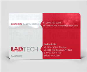Ladtech Business Card | Business Card Design by Cheeky Creative