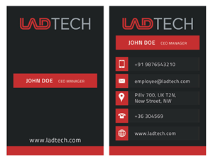 Business Card Design by Tariq Shamim