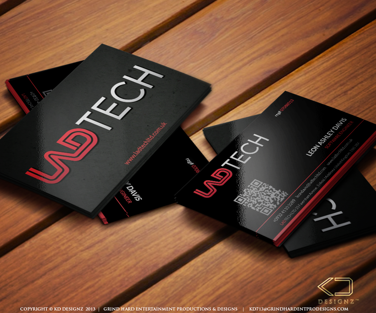 Business Card Design by KD Designz for Ladtech Ltd | Design #2568659