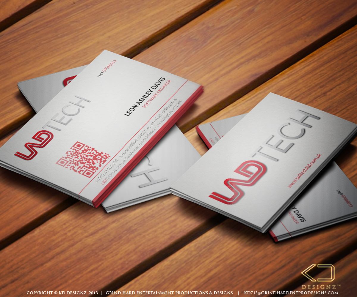 Business Card Design by KD Designz for Ladtech Ltd | Design #2568865