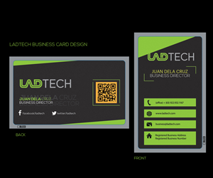 Visitenkarten-Design von Sucre für Ladtech Ltd | Design: #2579181