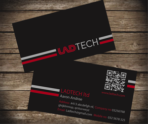Visitenkarten-Design von Aaaron für Ladtech Ltd | Design: #2602031