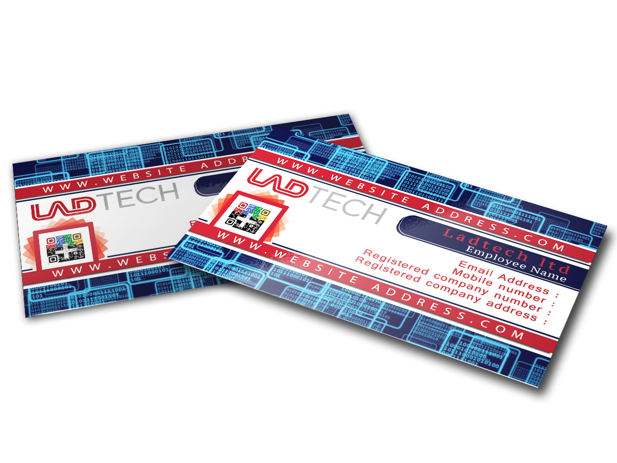 Business Card Design by imaxlk for Ladtech Ltd | Design #2571611