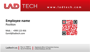 Business Card Design by Q art for Ladtech Ltd | Design: #2584357