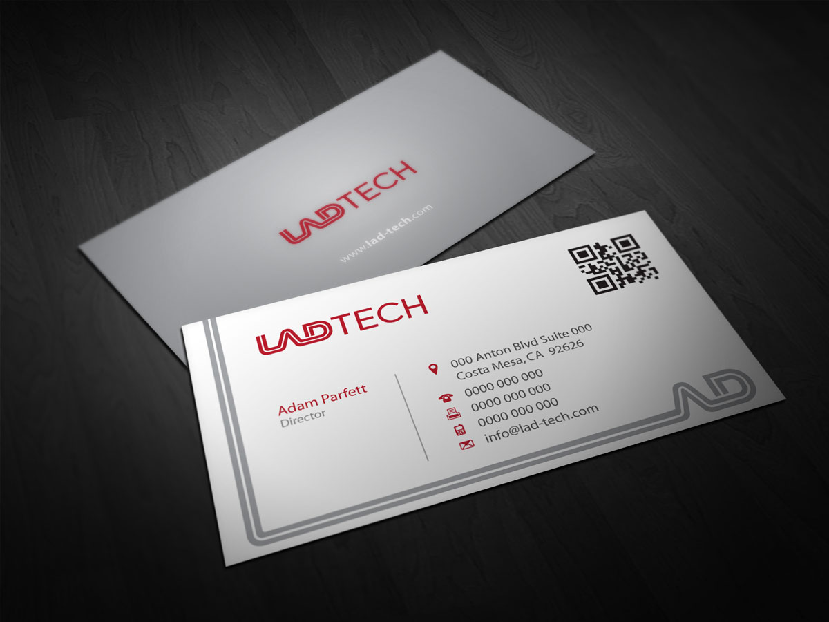 Business Card Design by asimali for Ladtech Ltd | Design #2555995