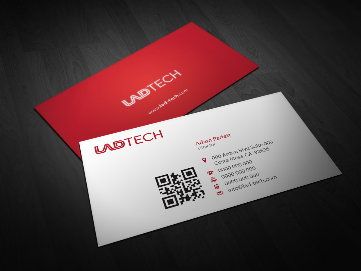 Business Card Design by asimali for Ladtech Ltd | Design #2555997