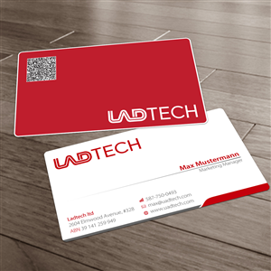 Diseño de Tarjeta de Presentación por Nila para Ladtech Ltd | Diseño: #2534626