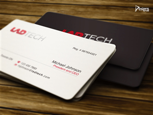 Visitenkarten-Design von DesignsTRIBE für Ladtech Ltd | Design: #2505620