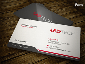 Diseño de Tarjeta de Presentación por DesignsTRIBE para Ladtech Ltd | Diseño: #2505634