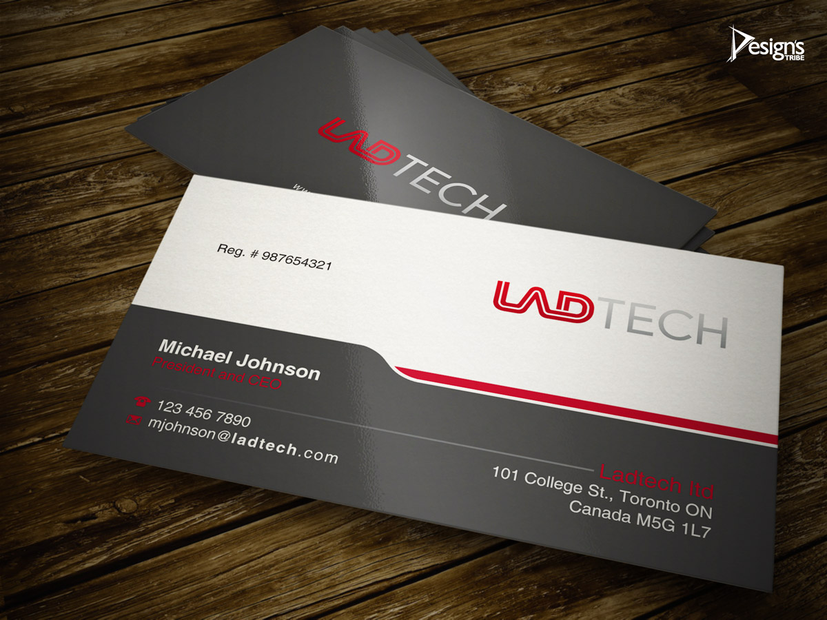Business Card Design by DesignsTRIBE for Ladtech Ltd | Design #2505636