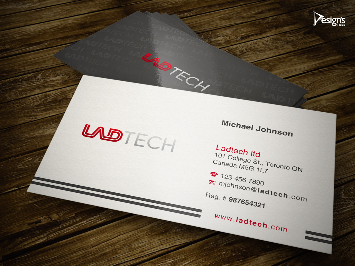 Business Card Design by DesignsTRIBE for Ladtech Ltd | Design #2505773