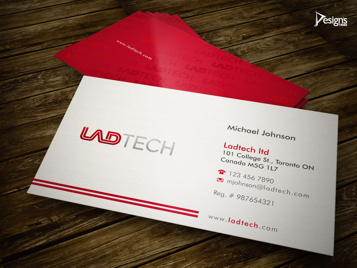 Business Card Design by DesignsTRIBE for Ladtech Ltd | Design #2506960
