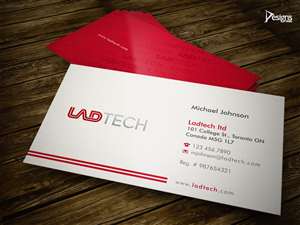 Visitenkarten-Design von DesignsTRIBE für Ladtech Ltd | Design: #2506960