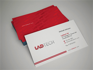 Visitenkarten-Design von DesignsTRIBE für Ladtech Ltd | Design: #2506963