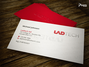 Visitenkarten-Design von DesignsTRIBE für Ladtech Ltd | Design: #2514443