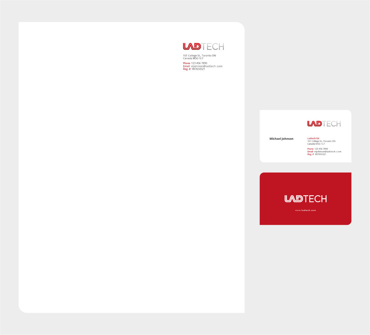 Business Card Design by DesignsTRIBE for Ladtech Ltd | Design #2551130