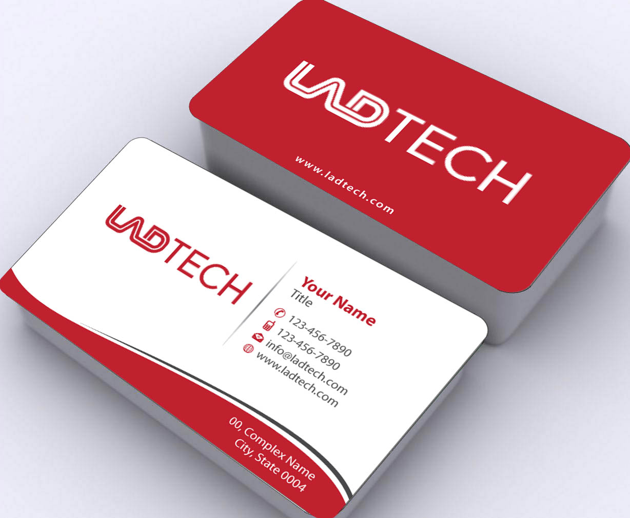 Business Card Design by Sbss for Ladtech Ltd | Design #2498443