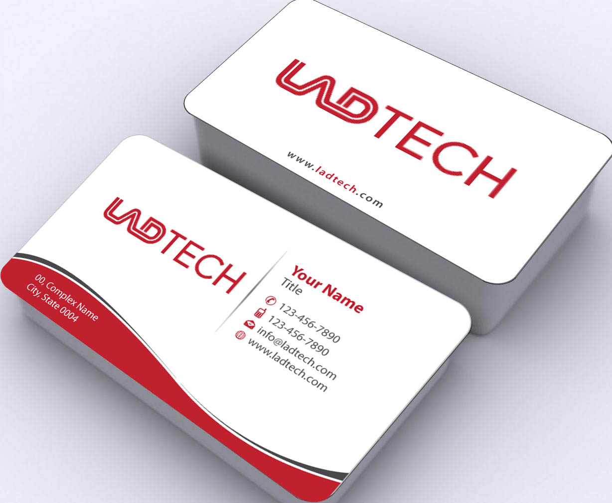 Business Card Design by Sbss for Ladtech Ltd | Design #2498448