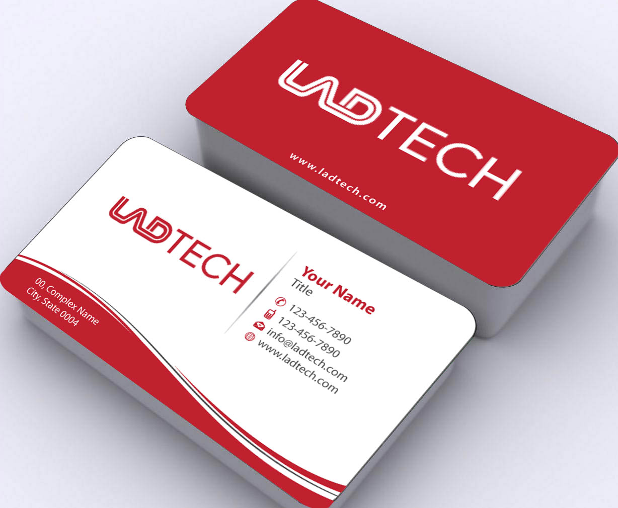 Business Card Design by Sbss for Ladtech Ltd | Design #2498475