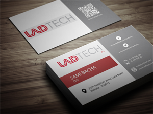 Business Card Design by bachir7 for Ladtech Ltd | Design: #2562442