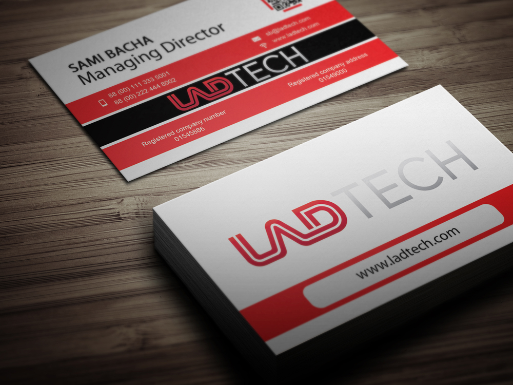 Business Card Design by bachir7 for Ladtech Ltd | Design #2570483