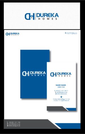 Logo Design by zebronicgraphic for Dureka Homes Pty Ltd | Design: #14004873