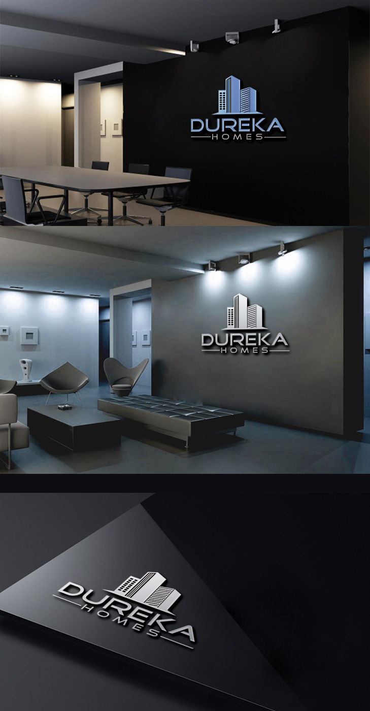 Logo Design by zebronicgraphic for Dureka Homes Pty Ltd | Design #14004875