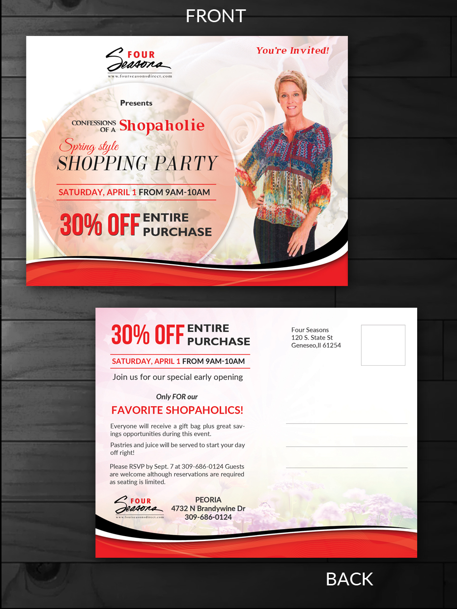 Postcard Design by innovative earth for this project | Design #13999821