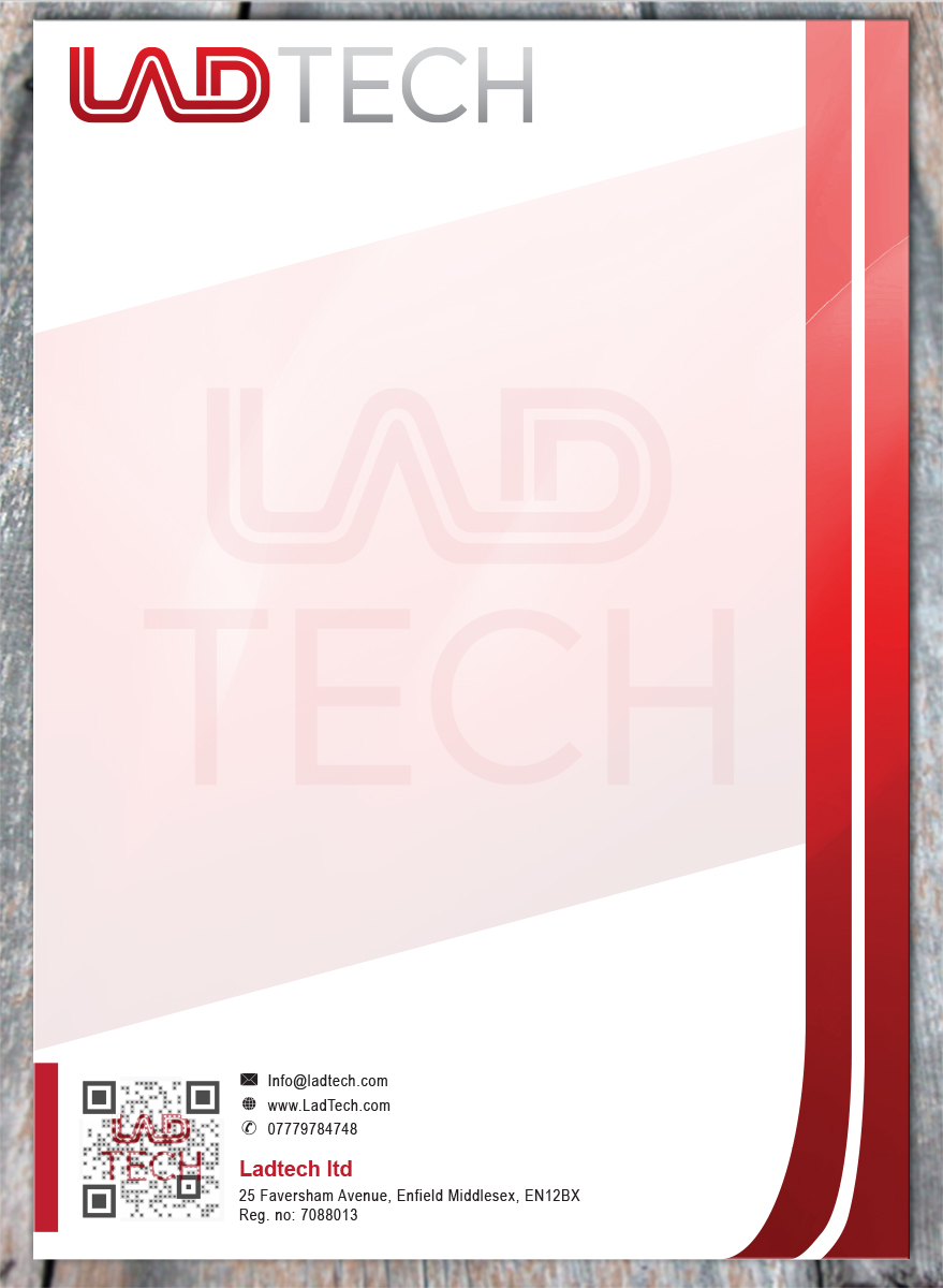 Letterhead Design by MT for Ladtech Ltd | Design #2586290