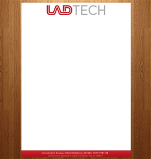 Briefkopf-Design von Anna  für Ladtech Ltd | Design: #2614444