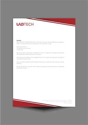 Letterhead Design by depanda