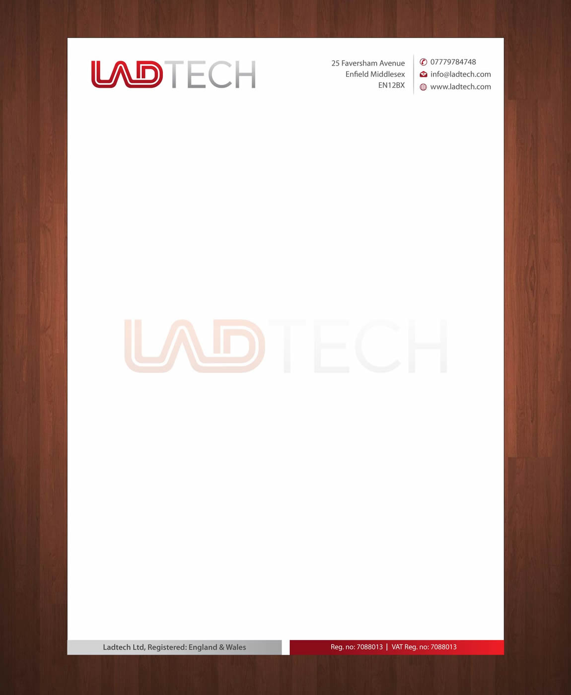 Briefkopf-Design von Sbss für Ladtech Ltd | Design #2510824