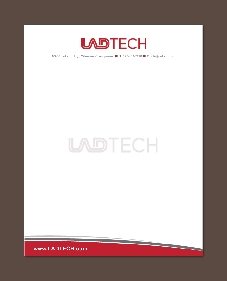 Briefkopf-Design von meet007 für Ladtech Ltd | Design #2497091