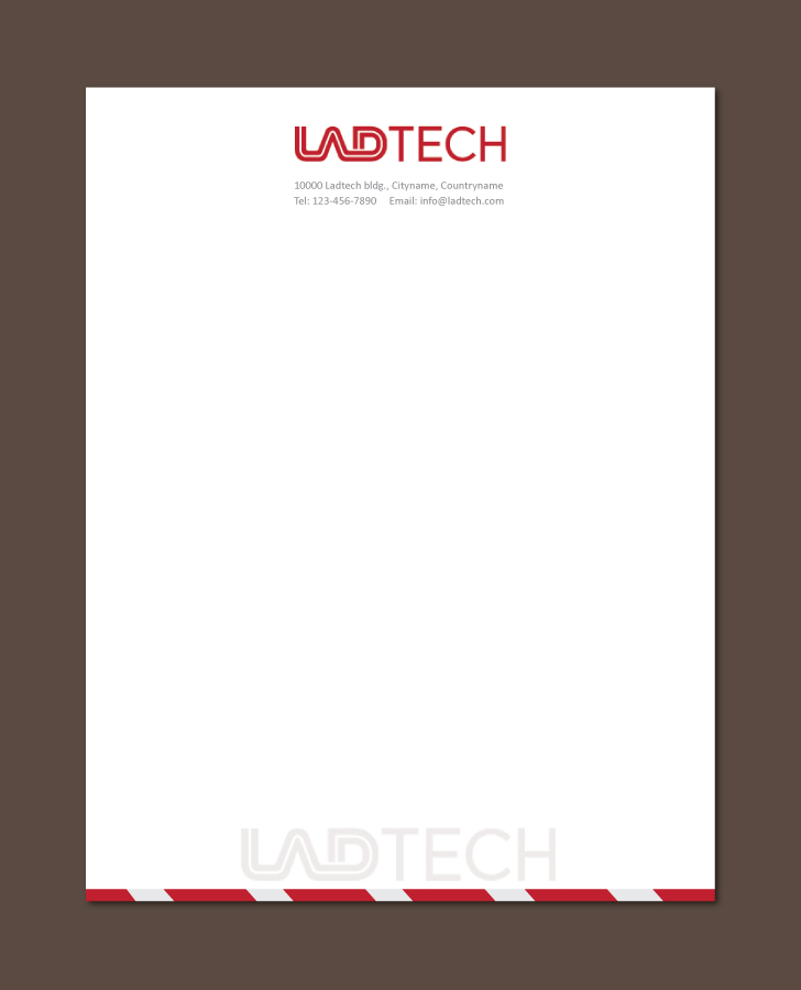 Briefkopf-Design von meet007 für Ladtech Ltd | Design #2497130
