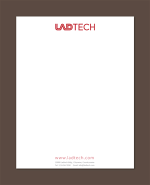 Design En-Tête par meet007 pour Ladtech Ltd | Design : #2497149