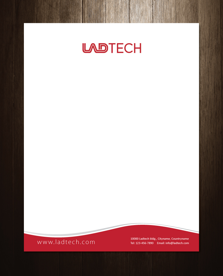 Letterhead Design by meet007 for Ladtech Ltd | Design #2497232