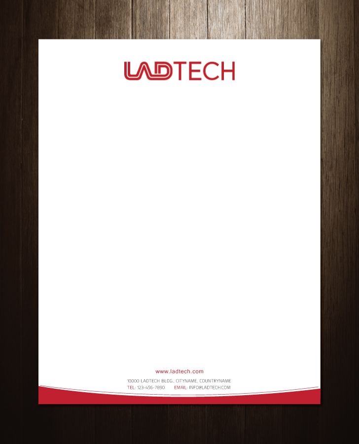 Letterhead Design by meet007 for Ladtech Ltd | Design #2501896